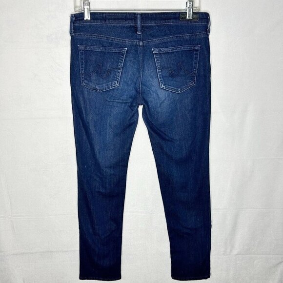 AG Adriano Goldschmied Jeans Stevie Slim Straight Low-Rise Size 29R (29x28) - Picture 6 of 9